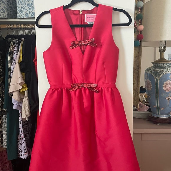 Kate Spade Sequin Bow Mikado Dress (SOLD) - Picture 5 of 5